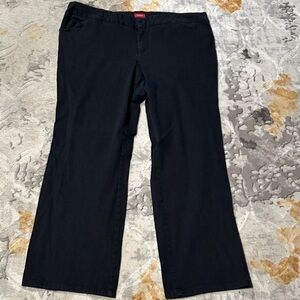 Dickies Women's Black Flare Jeans